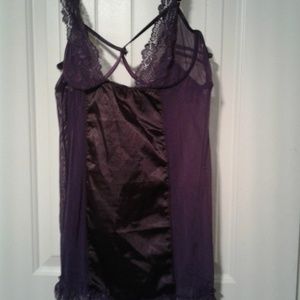 Purple sexy lingerie